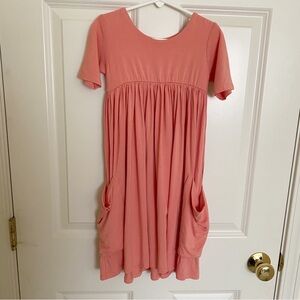 Remie Girl Coral Day dress